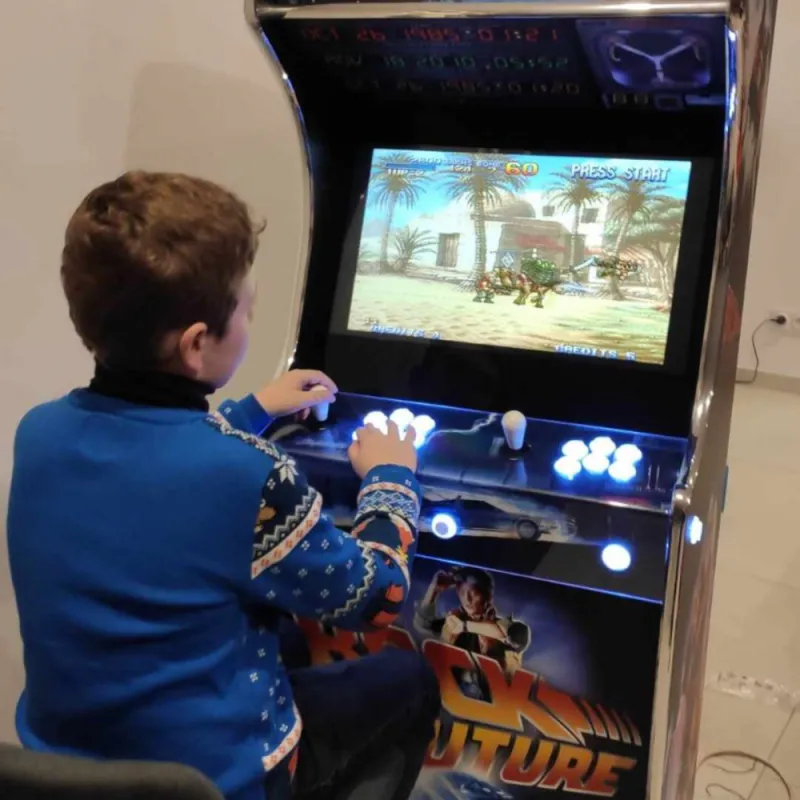 Livraison au Cannet-des-Maures - Borne Retour vers le futur - borne to be arcade