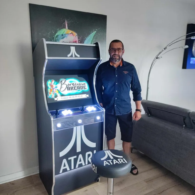 Livraison à Dunkerque - Borne atari - borne to be arcade