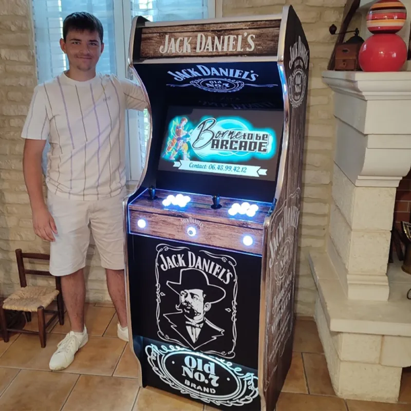 Livraison à Lisle - Borne Jack Daniels - borne to be arcade