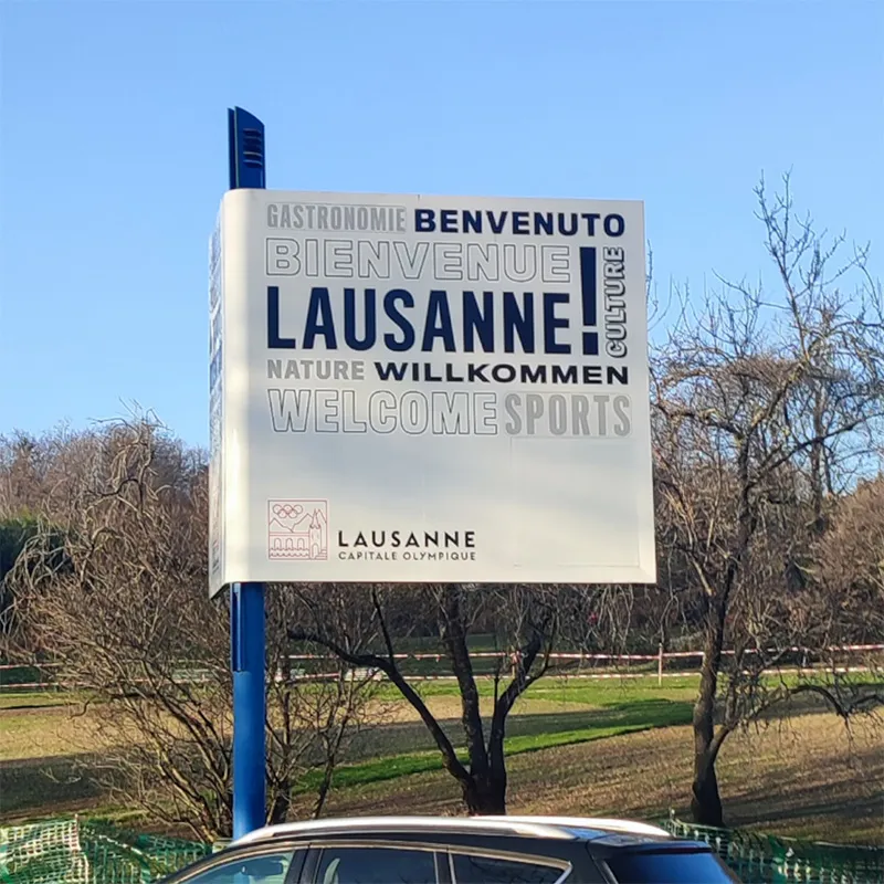 Livraison à Lausanne en Suisse