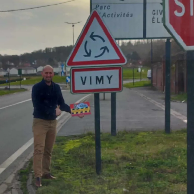 Livraison à Vimy