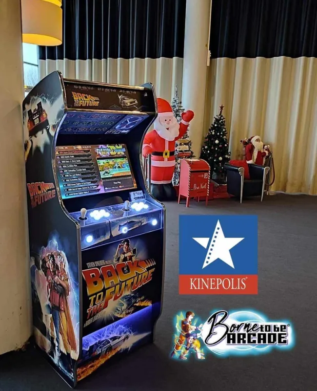 Location de borne d'arcade pour évènementiel - Kinépolis